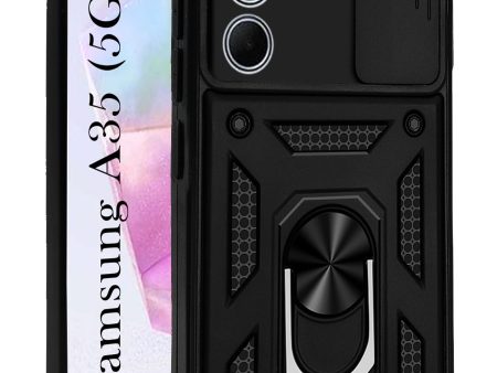 For Samsung Galaxy A35 5G Back Cover Case (Hybrid Dual Armor Polycarbonate) Cheap