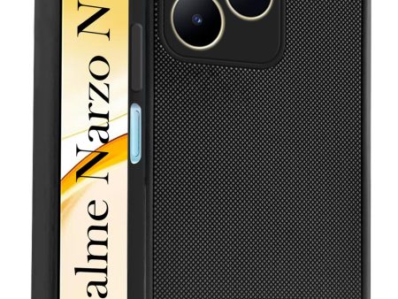 For Realme Narzo N53 Back Cover Case (Textured Grip Design | Camera Protetion | Slim and Light Weight | Soft Touch and Feel) Online now