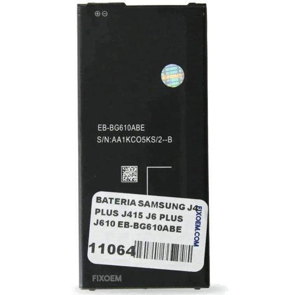 Bateria Samsung J4 Plus   J6 Plus   J7 Prime Sm-J610 Sm-j415 Sm-J410F Sm-g610f Eb-Bg610Abe For Cheap