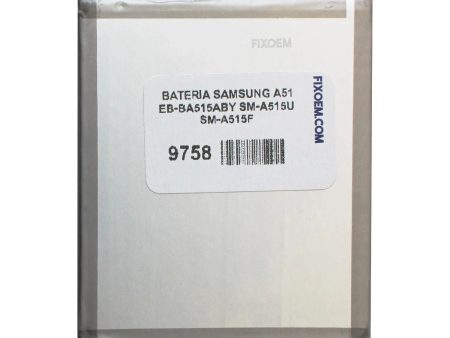 Bateria Samsung A51 Eb-Ba515Aby Sm-A515U Sm-A515F For Sale