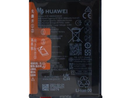 Bateria Huawei Original Mate 50 Pro Plus   Nova 11i HB496493EGW Hot on Sale