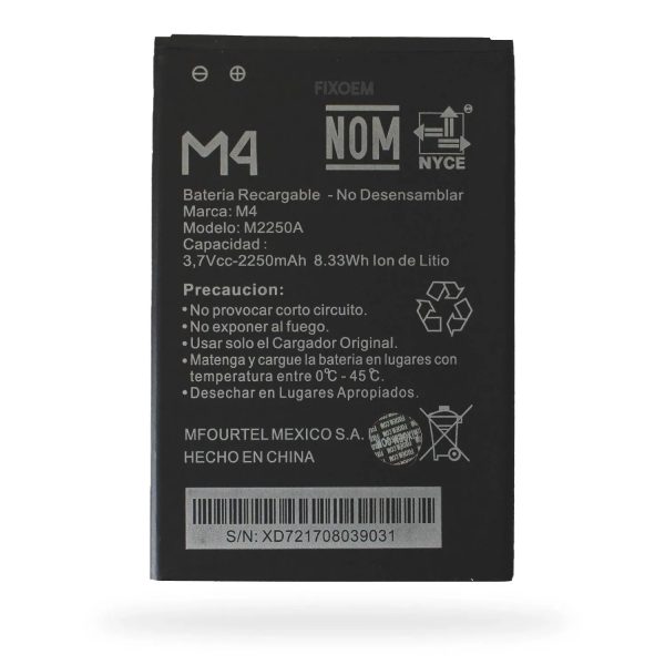 Bateria M4 SS4450   SS4452 M2250a For Discount