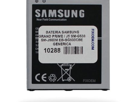 Bateria Samsung Grand Prime  J5  S4 Sm-G530 Sm-J500M Eb-Bg530Cbe Sale