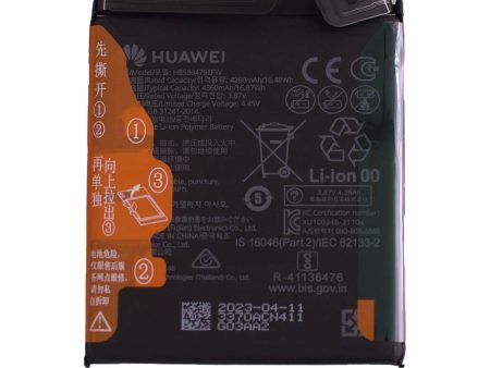 Bateria Huawei Original P50 Pro Jad-Al00, Jad-Al60 Hb536479Efw Original Supply