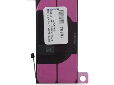 Bateria Iphone Xr A1984  A2105  A2106   A2107  A2108 616-00471 Online now