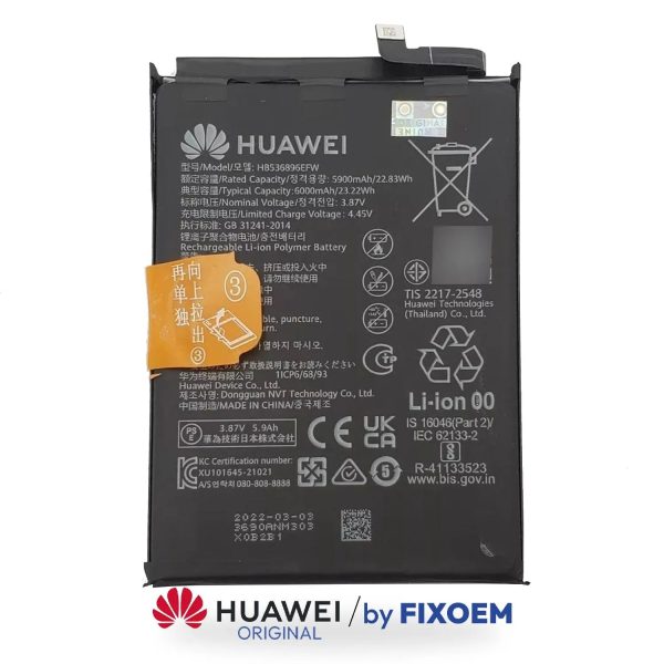 Bateria Huawei Original Nova Y70 Hb536896Efw Online Hot Sale