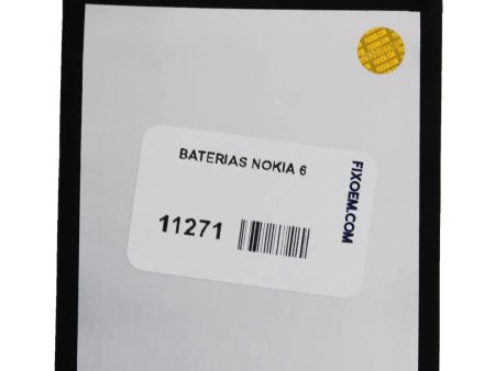 Bateria Nokia 6 TA 1000   1003   1021   1025   1033   1039 HE317 3000mAh For Sale