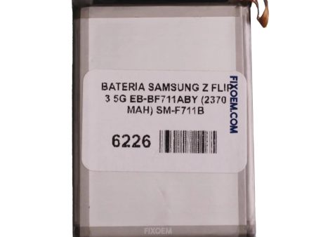 Bateria Samsung Z Flip (Flip 3 sm-g711b   Flip 4 sm-f712b) 5G Hot on Sale