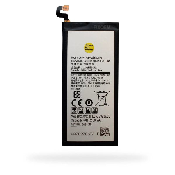 Bateria Samsung S6 Flat Sm-G920I Eb-Bg920Abe Online