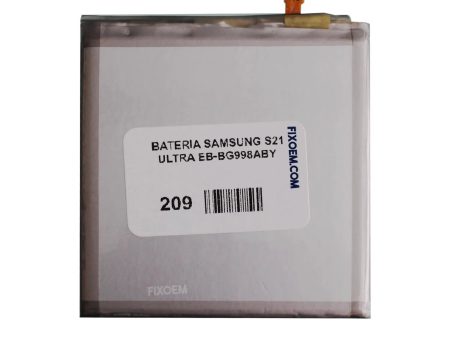 Bateria Samsung S21 Ultra Sm-g998b Sm-g998u1 Eb-bg998aby Supply