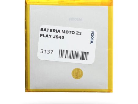 Bateria Moto Z3 Play Xt1929 Js40. Sale