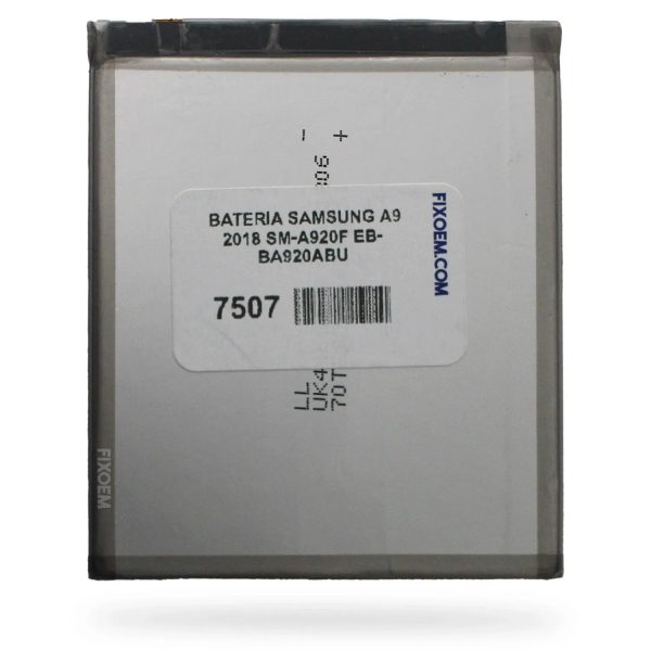 Bateria Samsung A9 2018 Sm-A920F Eb-Ba920Abu Online Sale