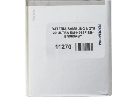 Bateria Samsung Note 20 Ultra Sm-N985F Eb-Bn985aby Sale