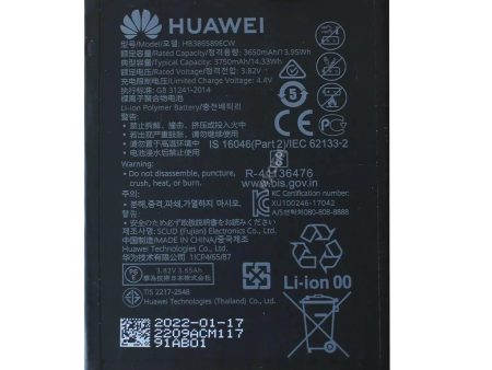 Bateria Huawei Honor 20   P10 Plus Vky Al00  Honor 8X Mate 20 Lite Sne-Lx1 Nova 3  Nova 4 Par-Lx9   Nova 5T Yal-l21 Hb386589Ecw Supply