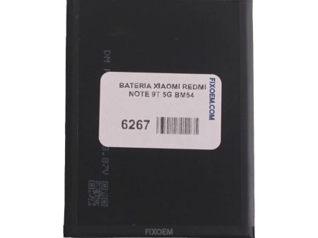 Bateria Xiaomi Redmi Note 9T   Note 9 5G Bm54 Online Hot Sale