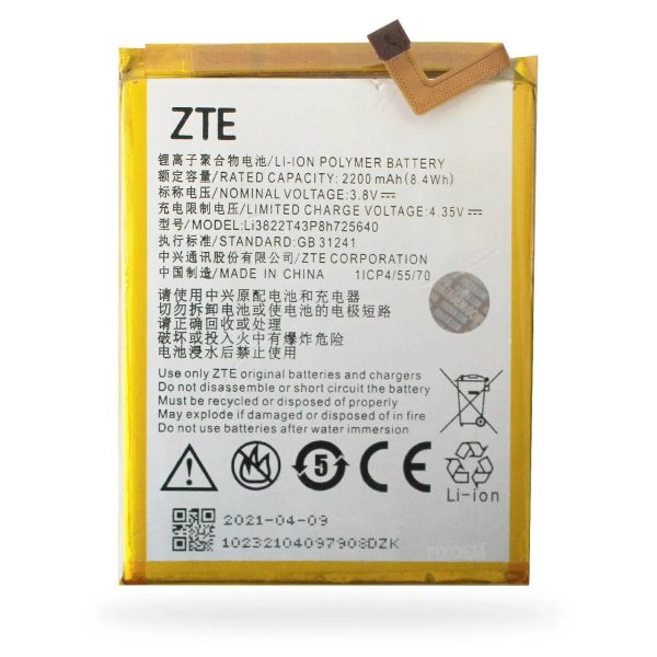 Bateria Zte Blade A510  Li3822T43 on Sale