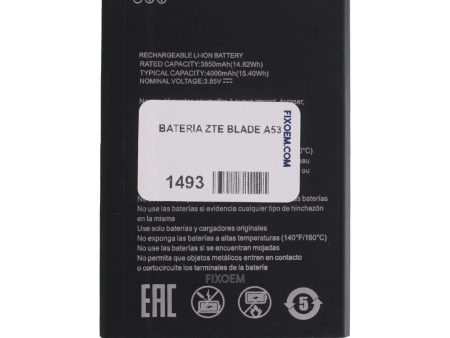 Bateria Zte Blade A53 E6539B on Sale