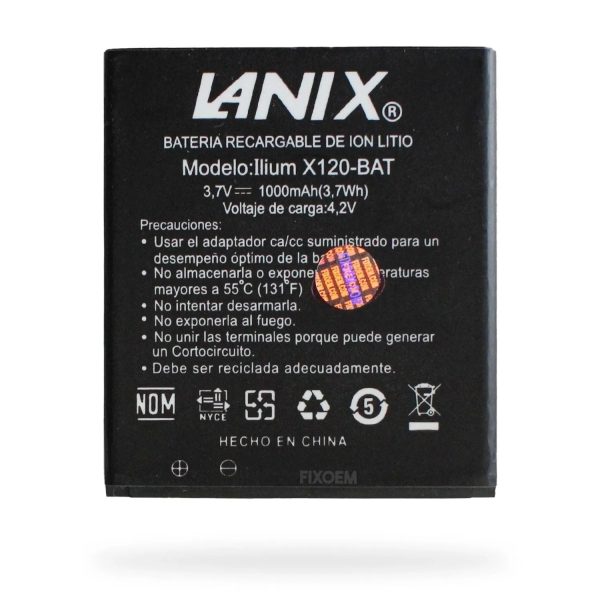 Bateria Lanix Ilium X120-Bat. Online Hot Sale