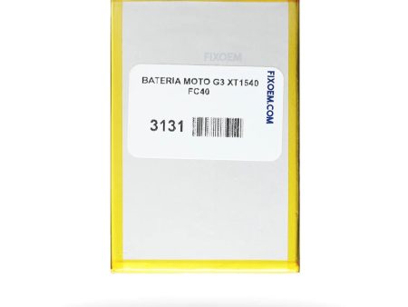 Bateria Moto G3 Xt1540 Fc40 Online Hot Sale