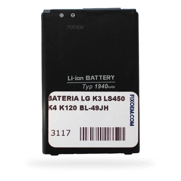 Bateria Lg K3 Ls450   K4 Ls450  K120  Bl-49Jh. Sale