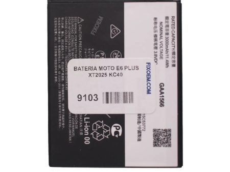 Bateria Moto E6 Plus Xt2025 Kc40 Discount