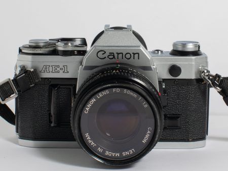 Canon AE-1 50mm FD f 1.8 - FRESH CLA on Sale