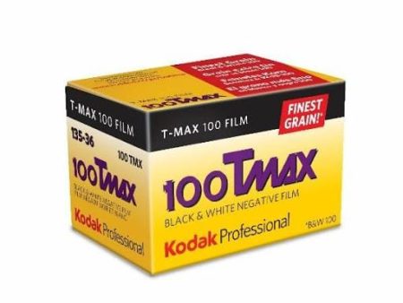 Kodak T-Max TMX 100, 35mm, 36 Exposures, Black and White Film (Pack of 10 Rolls) Discount