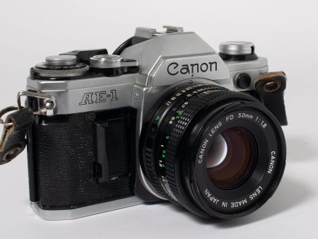 Canon AE-1 50mm FD f 1.8 on Sale